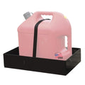 Carbon Steel Gas Container Rack with Nylon Strap, Black N683