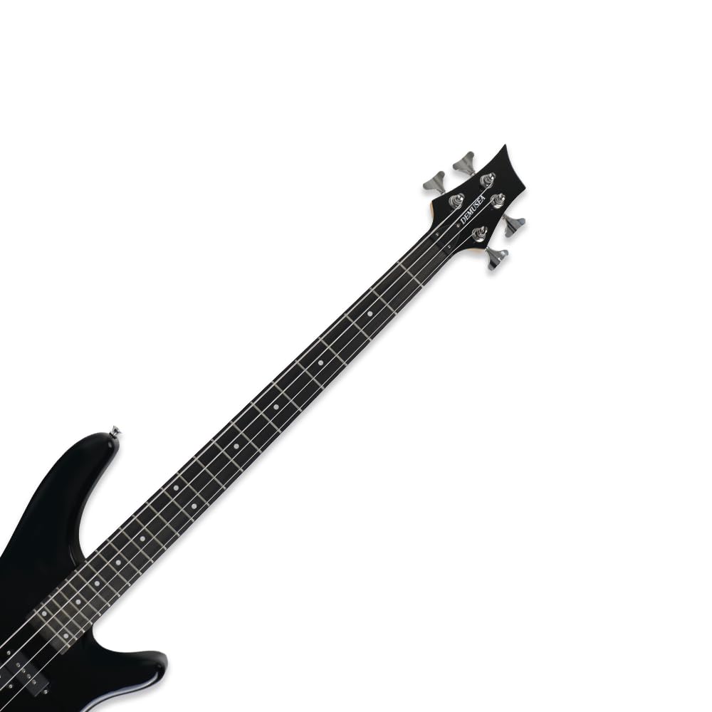 Black Full Size 24 Fret 4 String PJ Electric Bass Guitar L637916