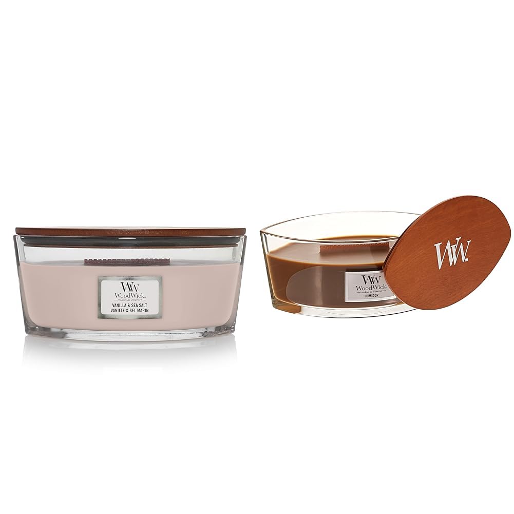 Vanilla & Sea Salt and Humidor Scented Candles 16oz N393571