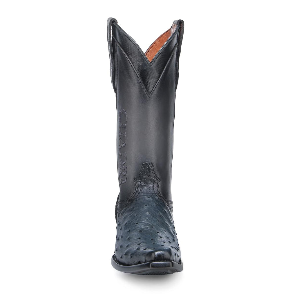 Ostrich Leather Western Boots M72238