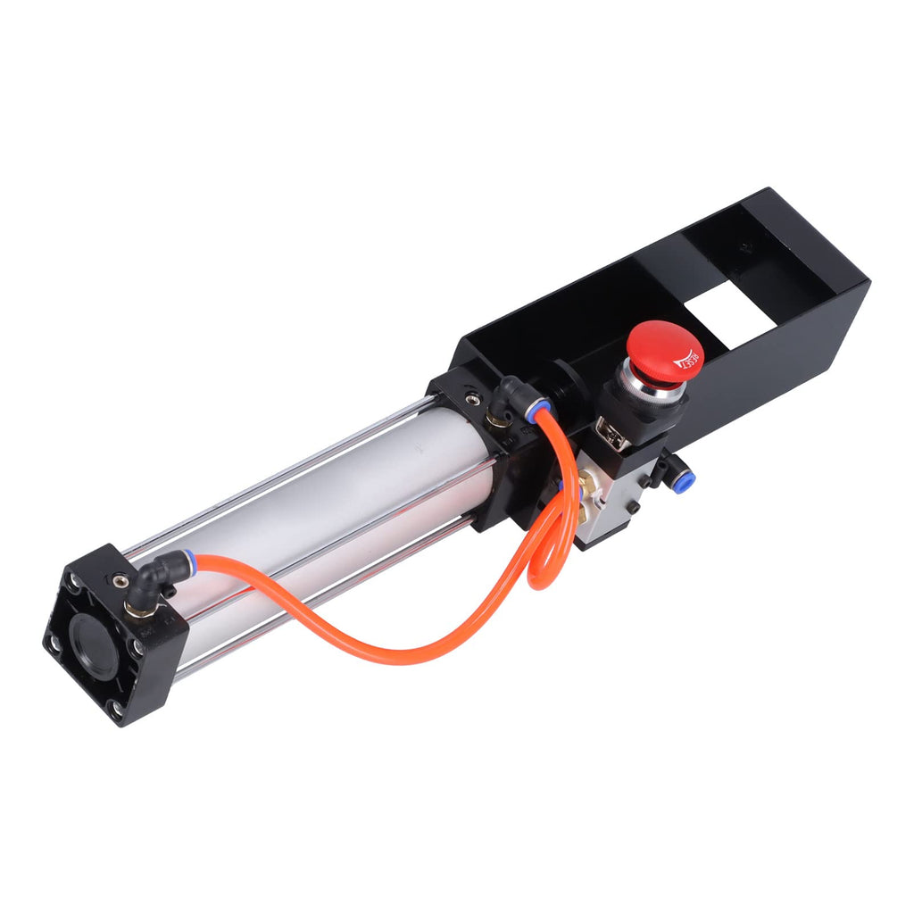 Pneumatic Can Crusher, Steel Frame, 100 Psi, 12 and 16 Oz E634848