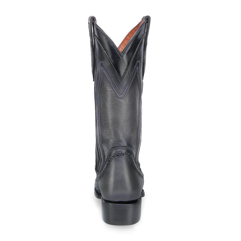Ostrich Leather Western Boots M72238