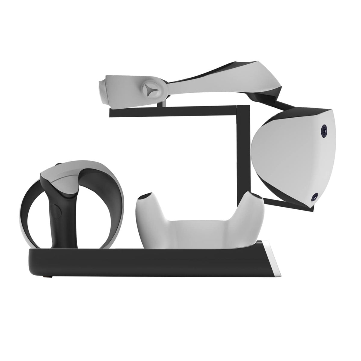 Multifunctional Controller Charging Station with LED Cooling Base and Headset Holder T4637