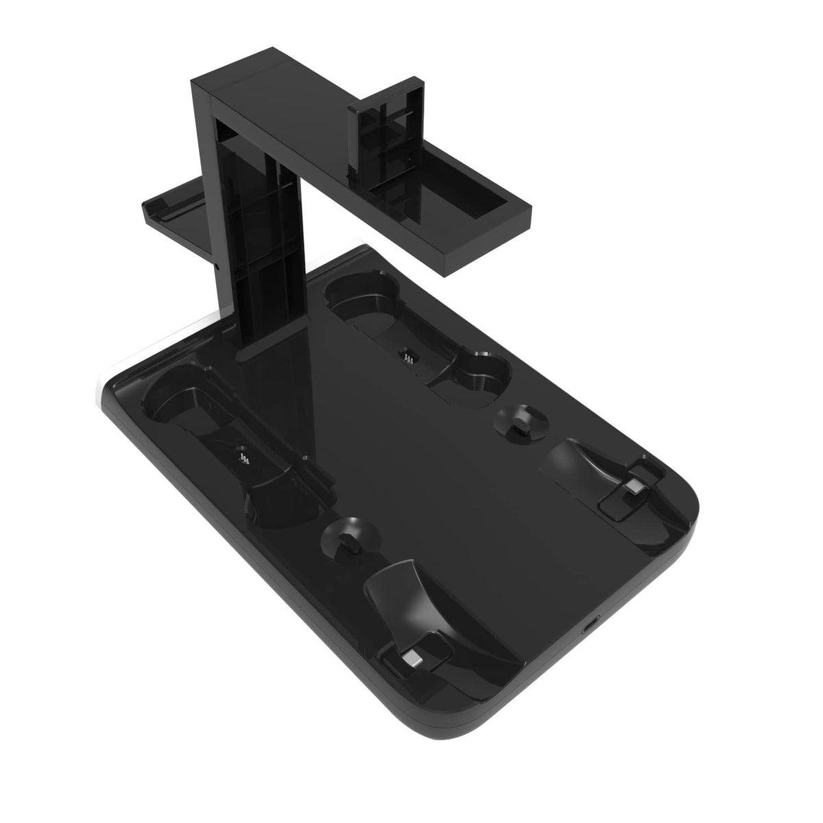 Multifunctional Controller Charging Station with LED Cooling Base and Headset Holder T4637