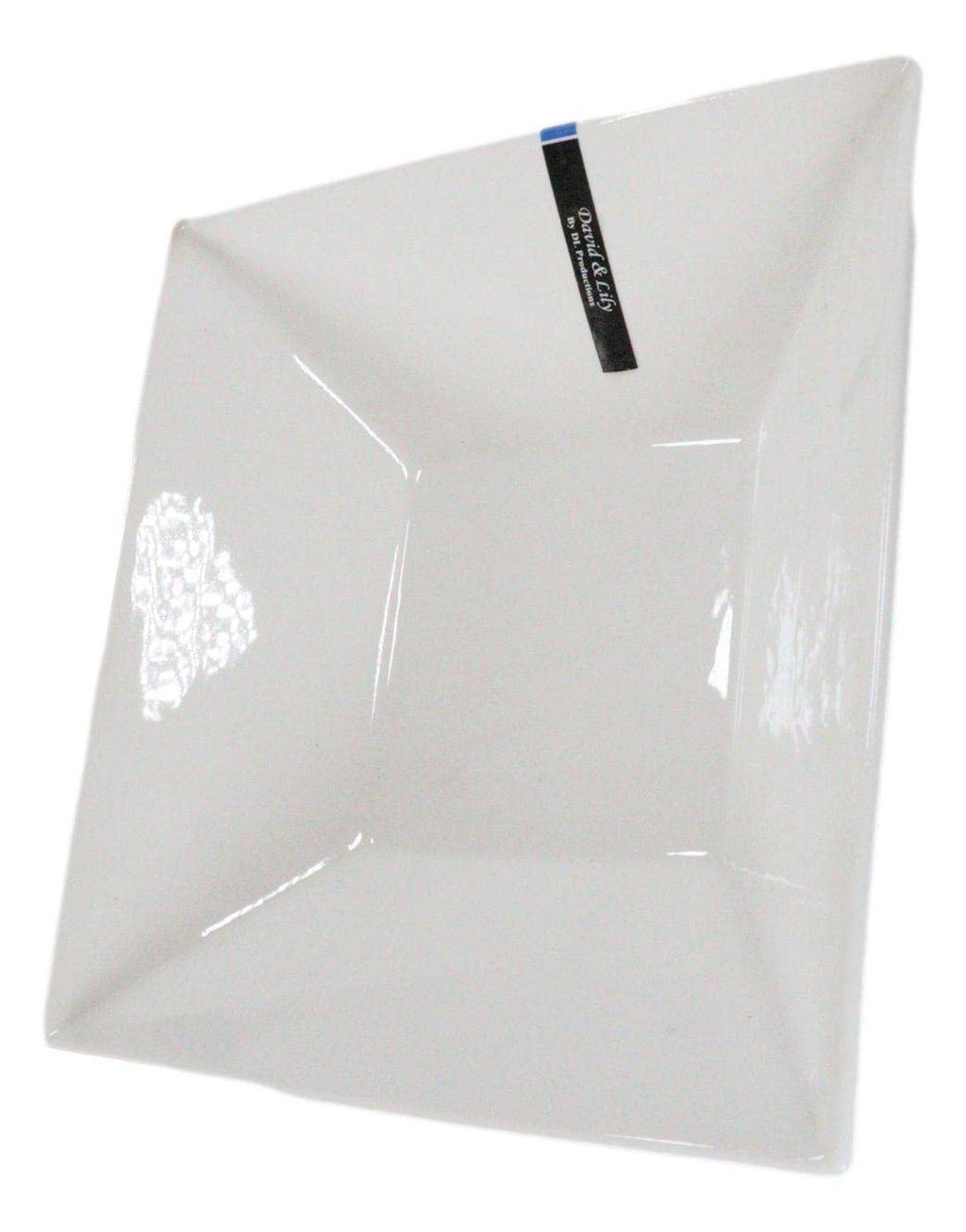Porcelain Square Bowls 35oz Dishwasher And Microwave Safe W7692
