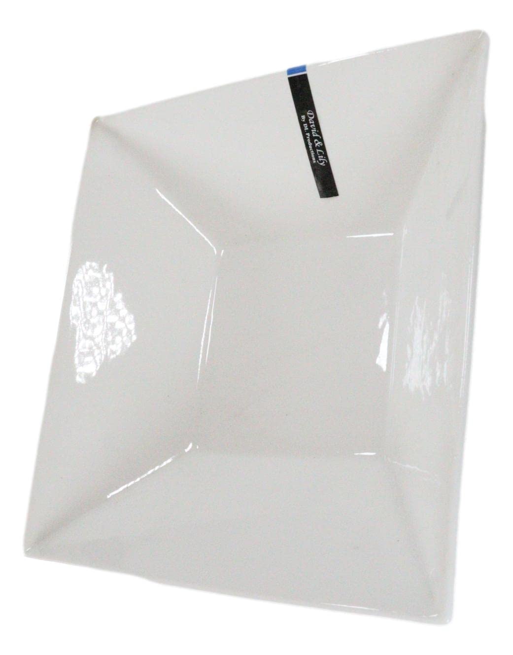 Porcelain Square Bowls 35oz Dishwasher And Microwave Safe W7692