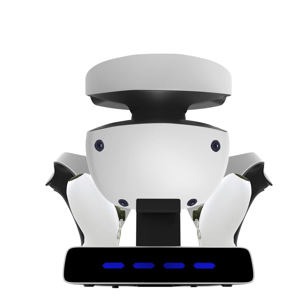 Multifunctional Controller Charging Station with LED Cooling Base and Headset Holder T4637