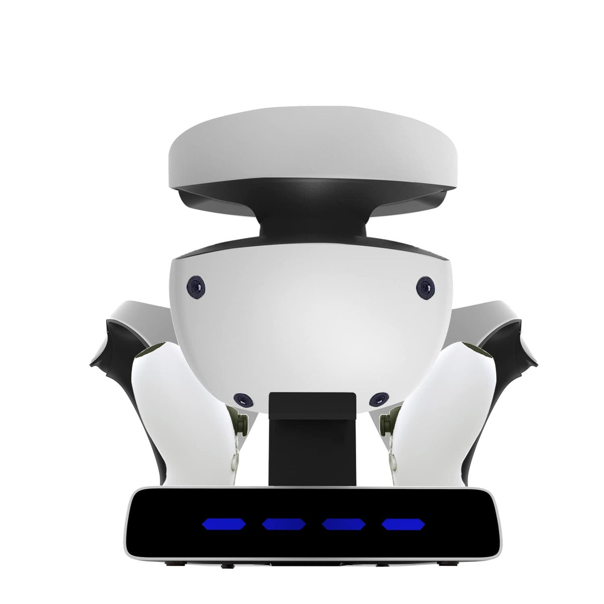 Multifunctional Controller Charging Station with LED Cooling Base and Headset Holder T4637