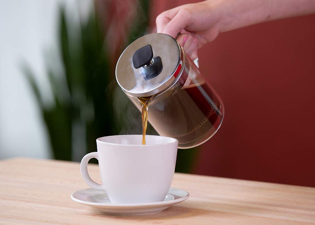 Double Wall Glass French Press 33.8oz S5581