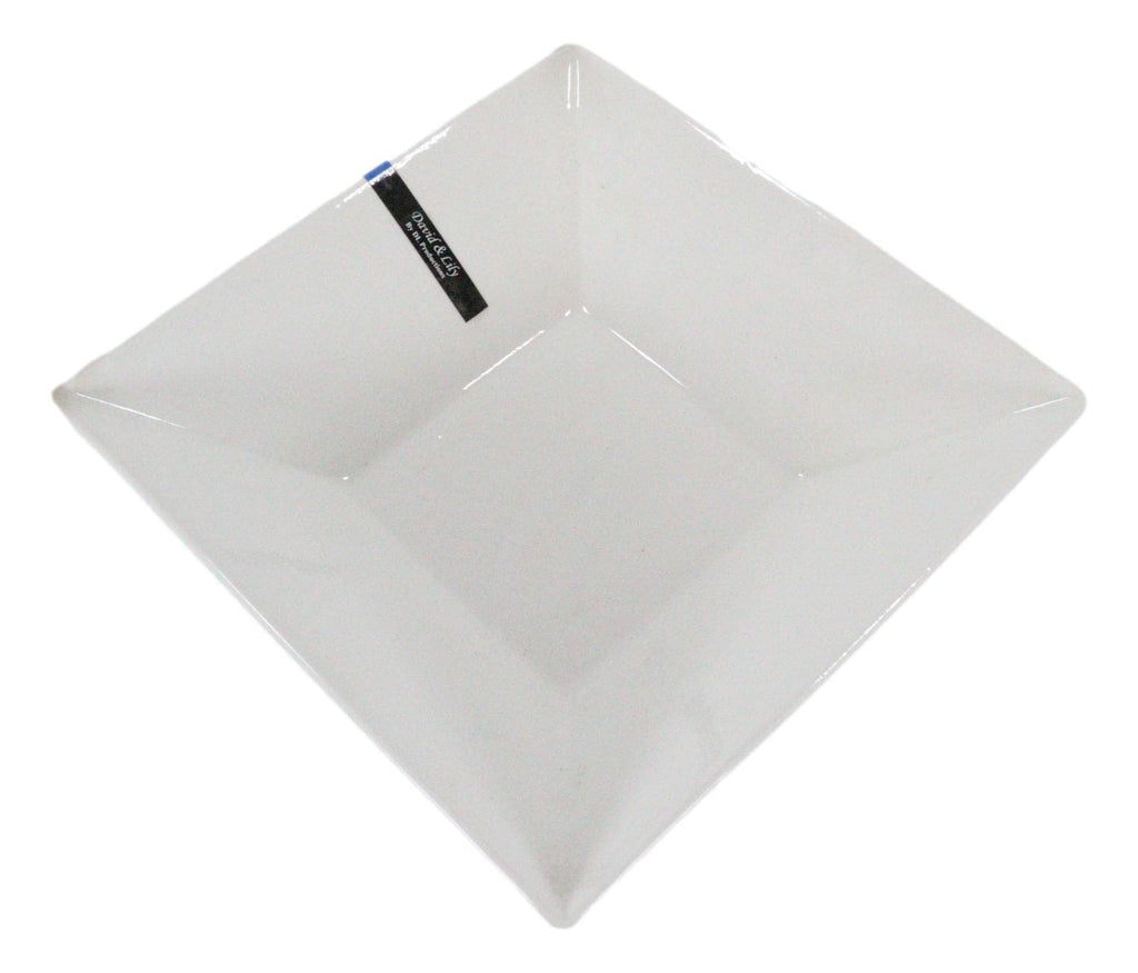 Porcelain Square Bowls 35oz Dishwasher And Microwave Safe W7692