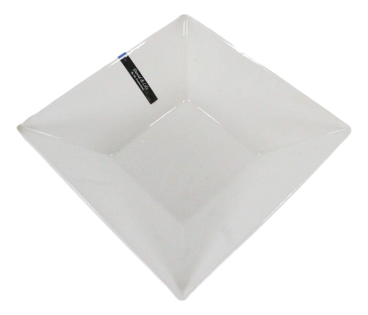 Porcelain Square Bowls 35oz Dishwasher And Microwave Safe W7692