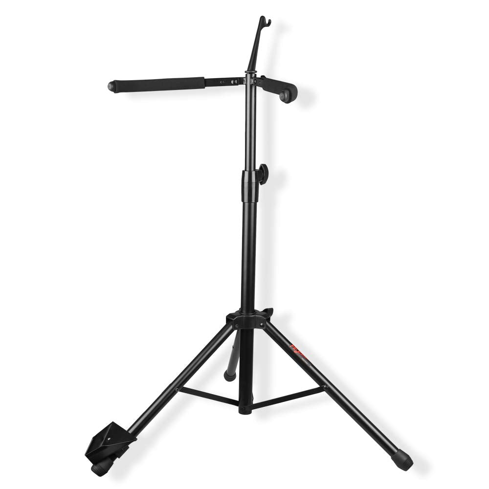 Adjustable Foldable Cello Stand with Bow Hook A768