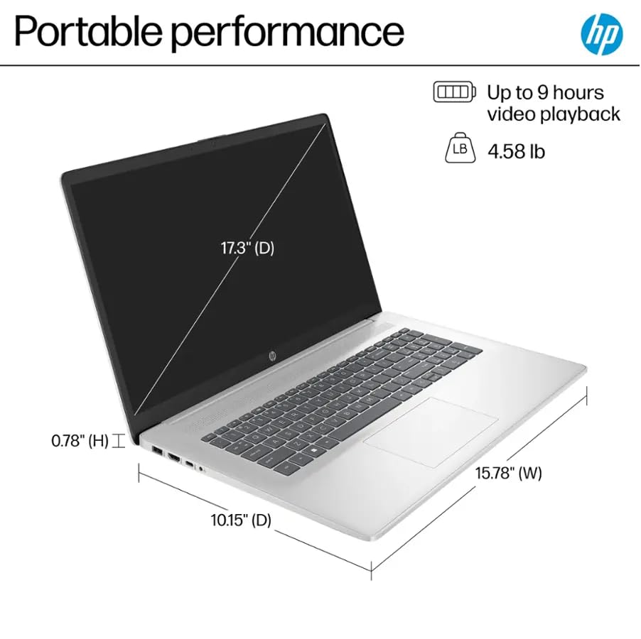 17.3" FHD 16GB RAM 512GB SSD AMD Ryzen 5 Laptop S52997