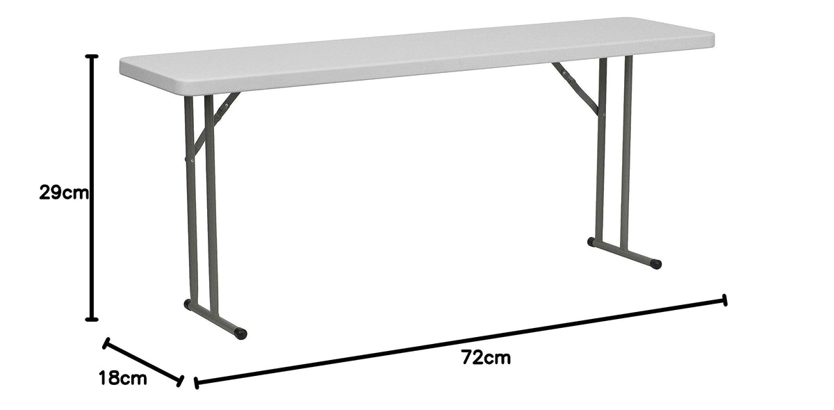 6-Foot Granite White Training Table Y863860
