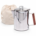 Stainless Steel 9 Cup Camping Coffee Percolator I2989