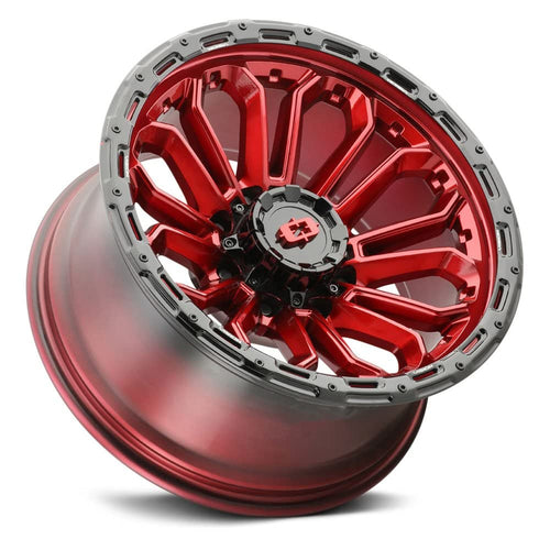 20x9 6x5.5" +0mm Red Wheel Rim E857449