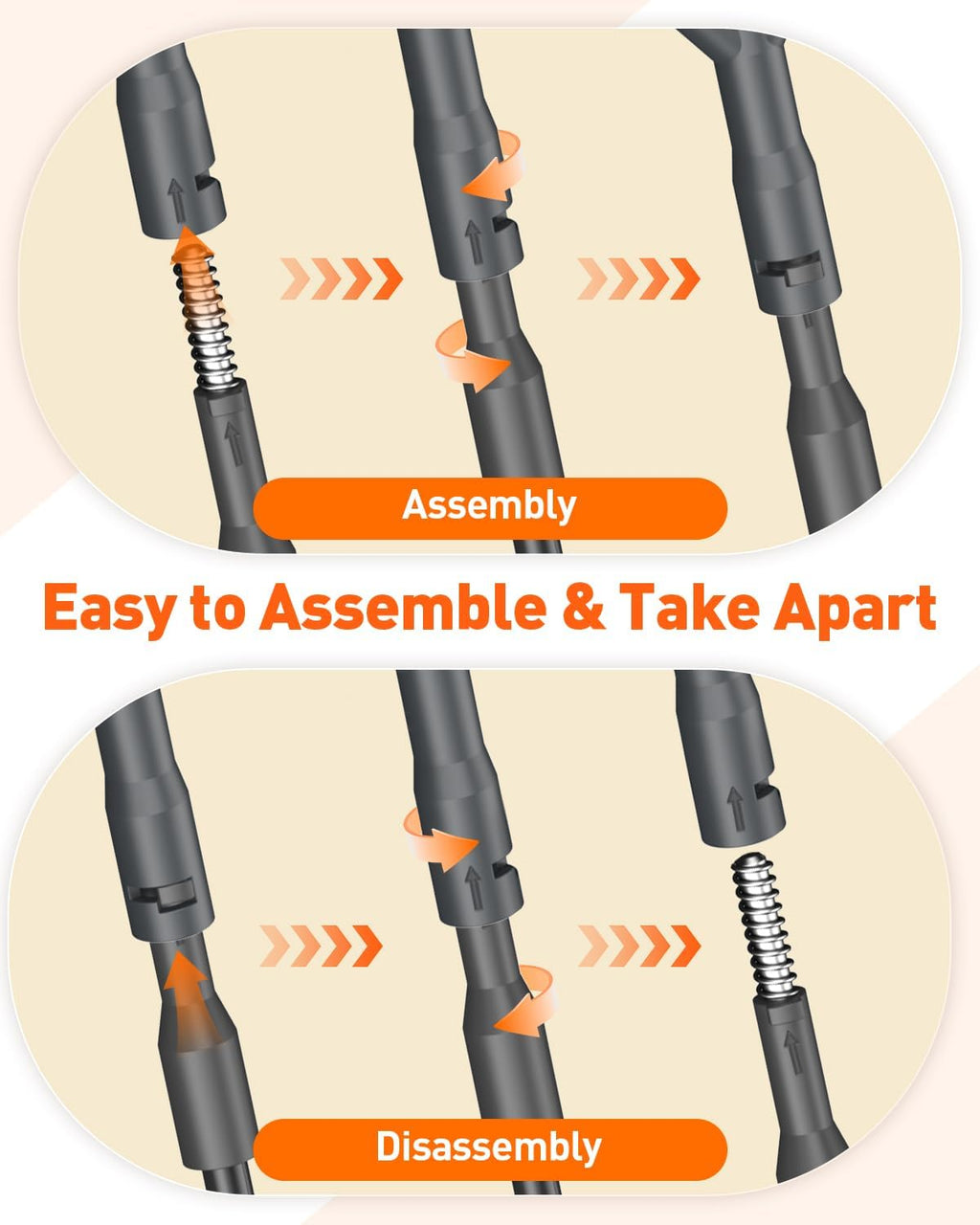 7 in 1 Aquarium Cleaning Kit with Adjustable Long Handle W337465