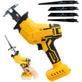 Cordless Reciprocating Saw 0-3500 SPM Variable Speed with 4 Blades C63902
