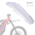 White Dirt Bike & Ebike Front Fender N762