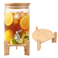 Wooden Drink Dispenser Stand and Water Jug Holder B461