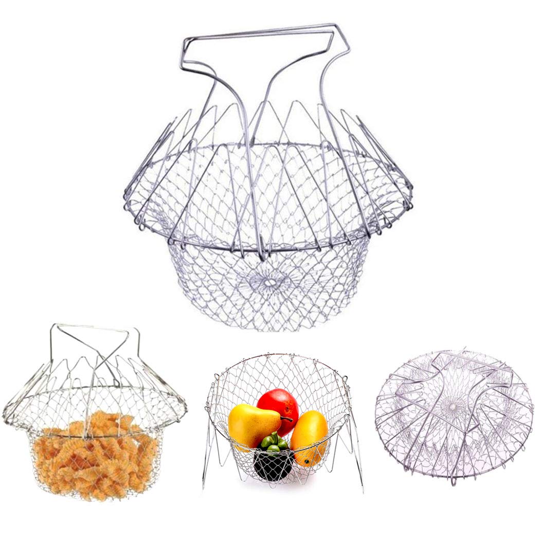 304 Stainless Steel Deep Fry Basket D502