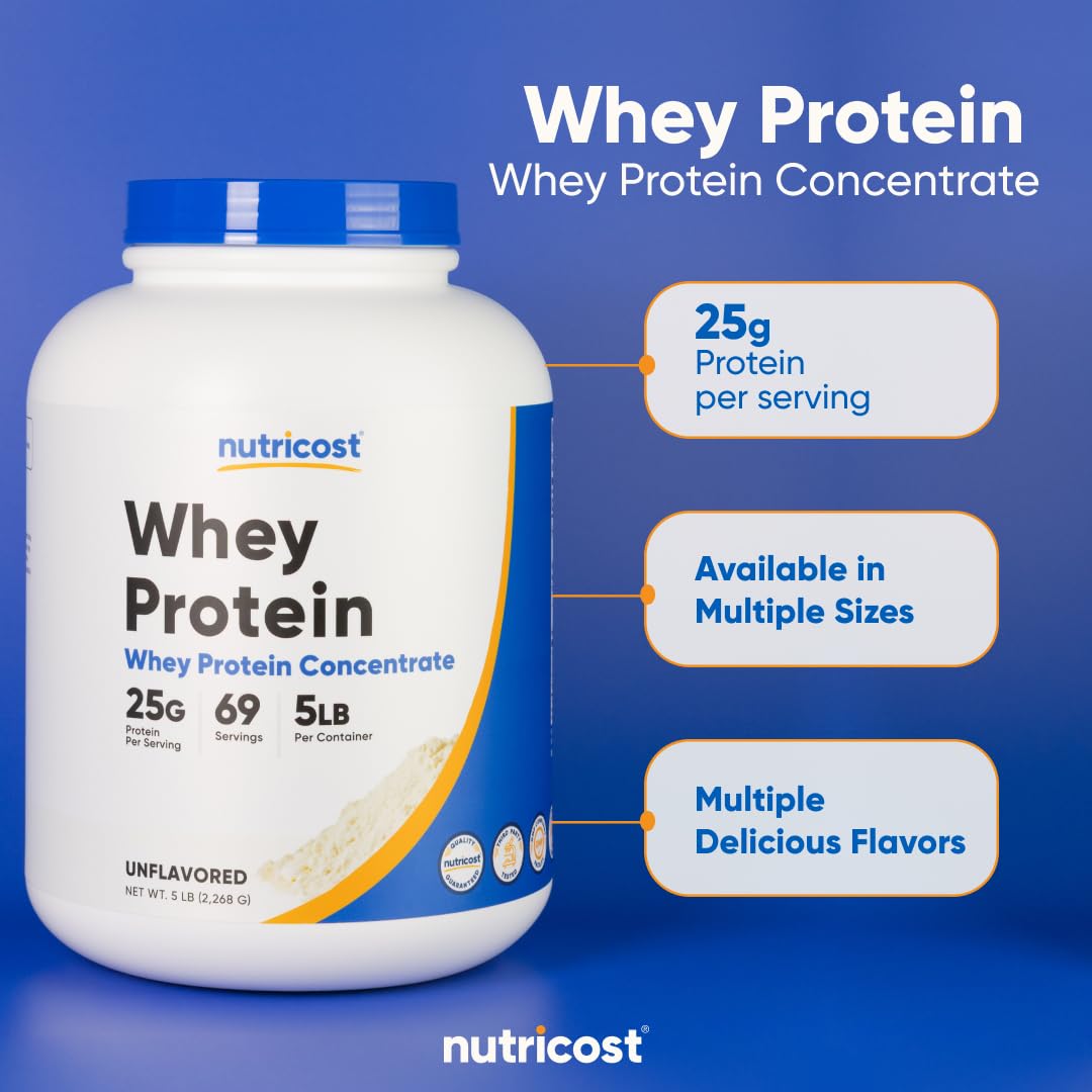 Whey Protein Concentrate Powder 5 LB J177792