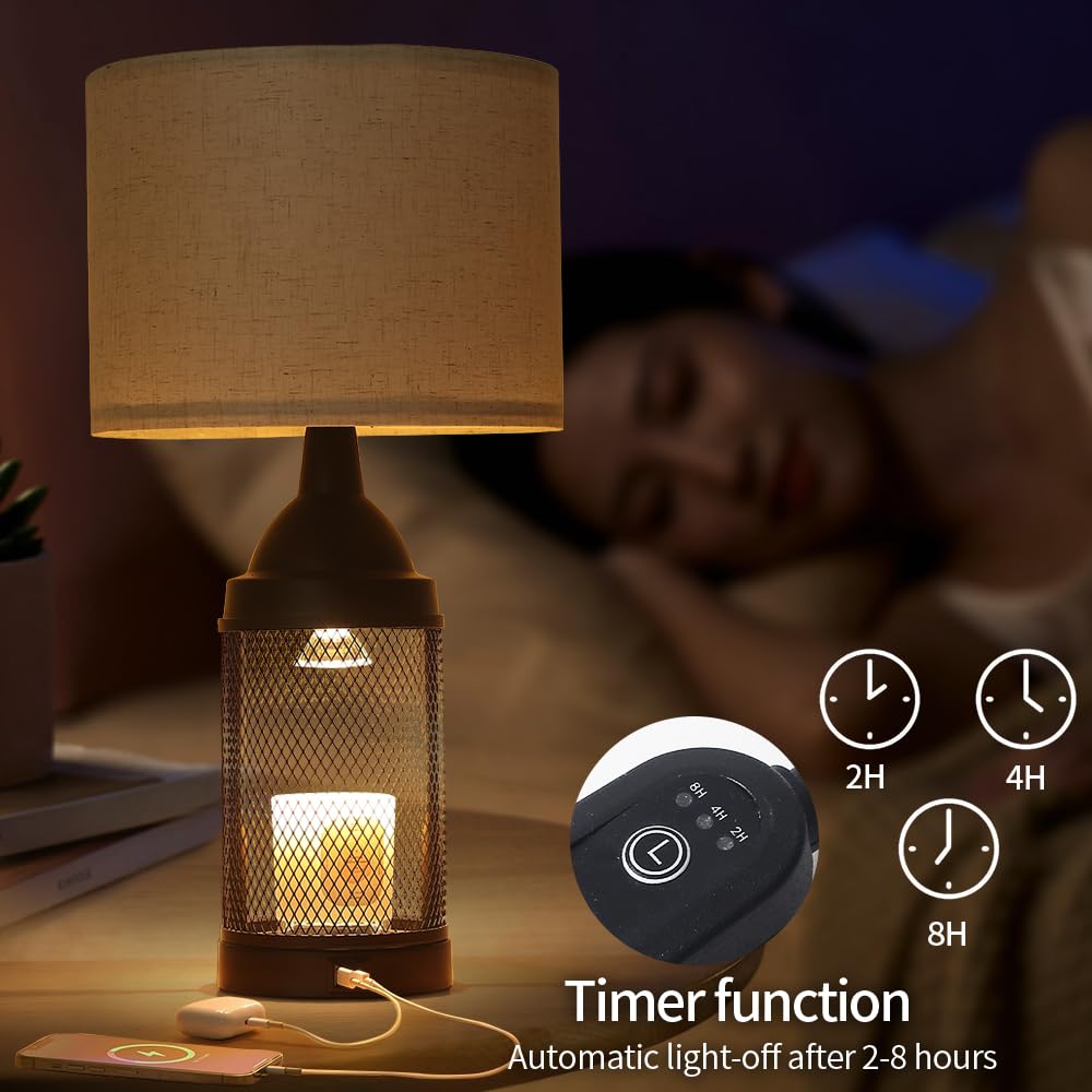 Electric Candle Warmer Lamp with 2 Bulbs S410345