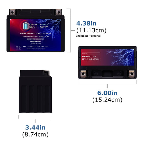 12V 11.2Ah Replacement Battery Z807