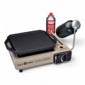 Dual Fuel Propane Butane Gas Stove with Griddle W8087