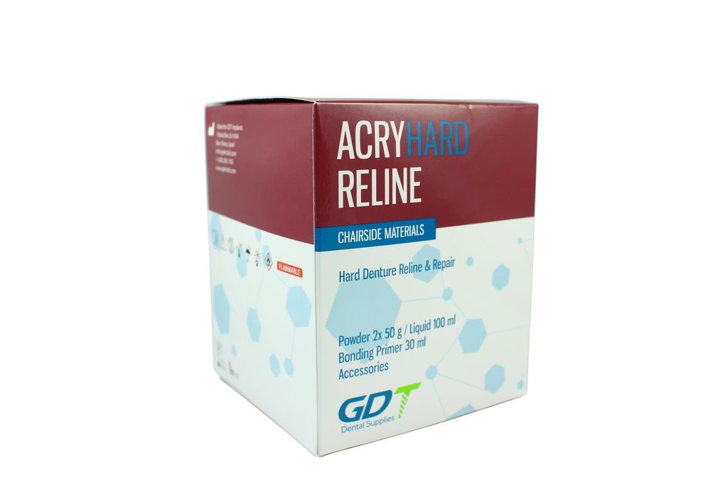 Hard Denture Reline Kit, Acrylic-Based, Self-Curing, Translucent Pink Q314092