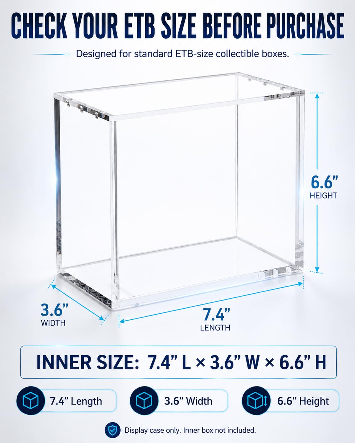 2-Pack Acrylic Case V181150