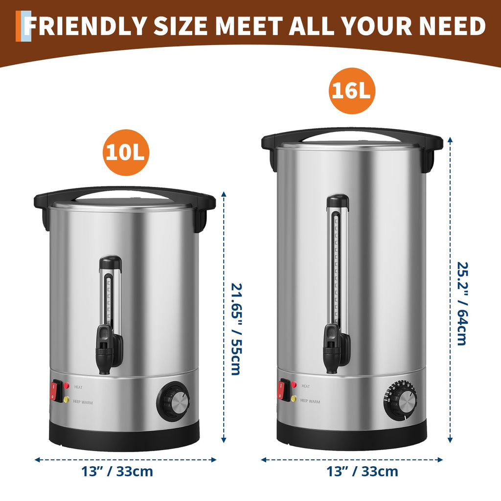 70-Cup Stainless Steel Coffee Urn P72161