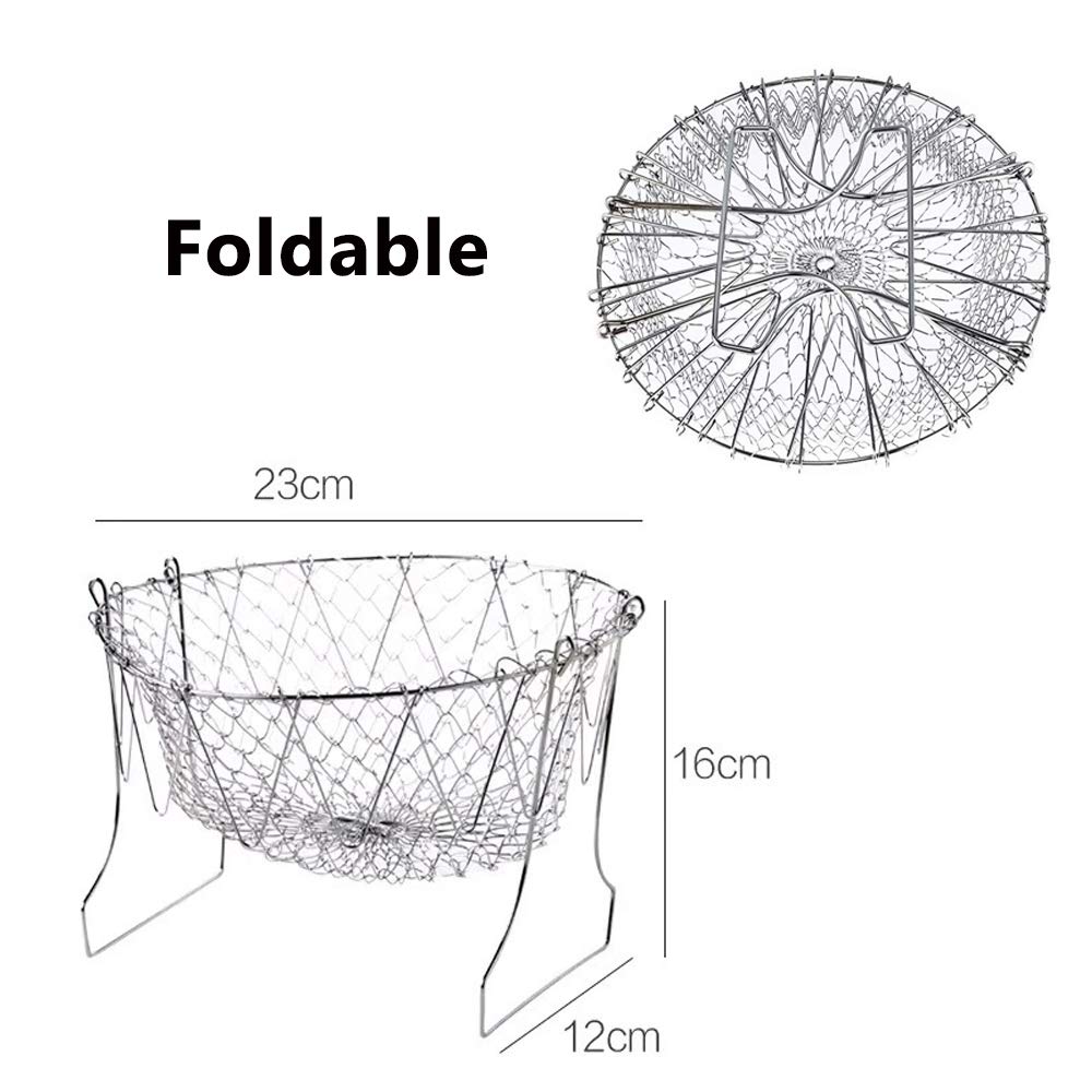 304 Stainless Steel Deep Fry Basket D502