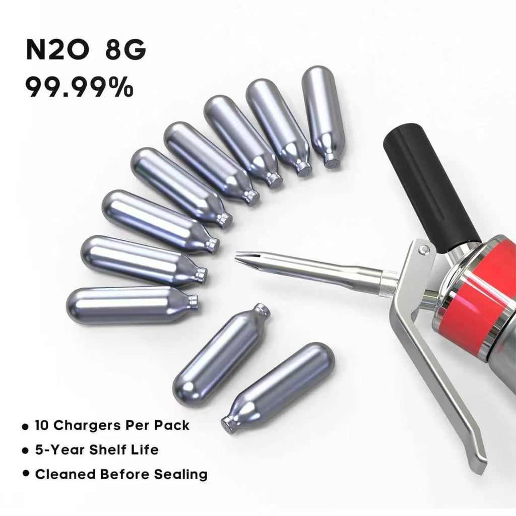 8g Whipped Cream Chargers 10-Pack X58231