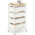 Slim Rolling Cart with 4 Drawers I62609