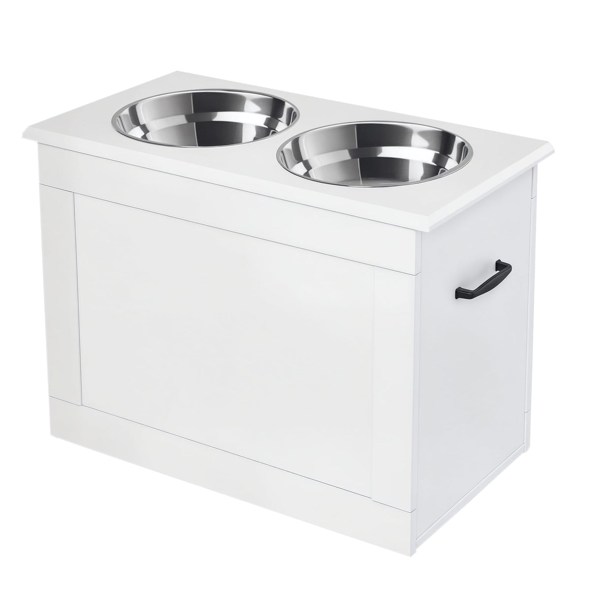 Raised Pet Feeding Storage Station Z449878