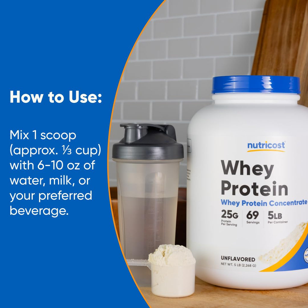Whey Protein Concentrate Powder 5 LB J177792