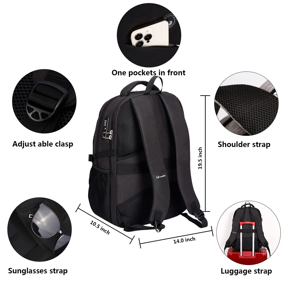 Travel Laptop Backpack Q651896