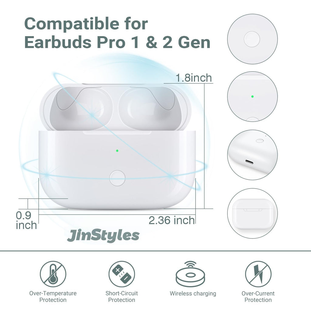 Wireless Charging Case for AirPods Pro 2nd & 1st Generation N444