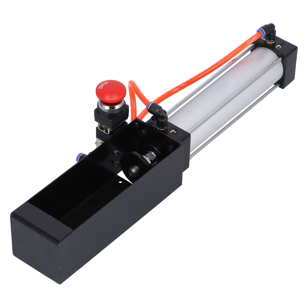 Pneumatic Can Crusher, Steel Frame, 100 Psi, 12 and 16 Oz E634848
