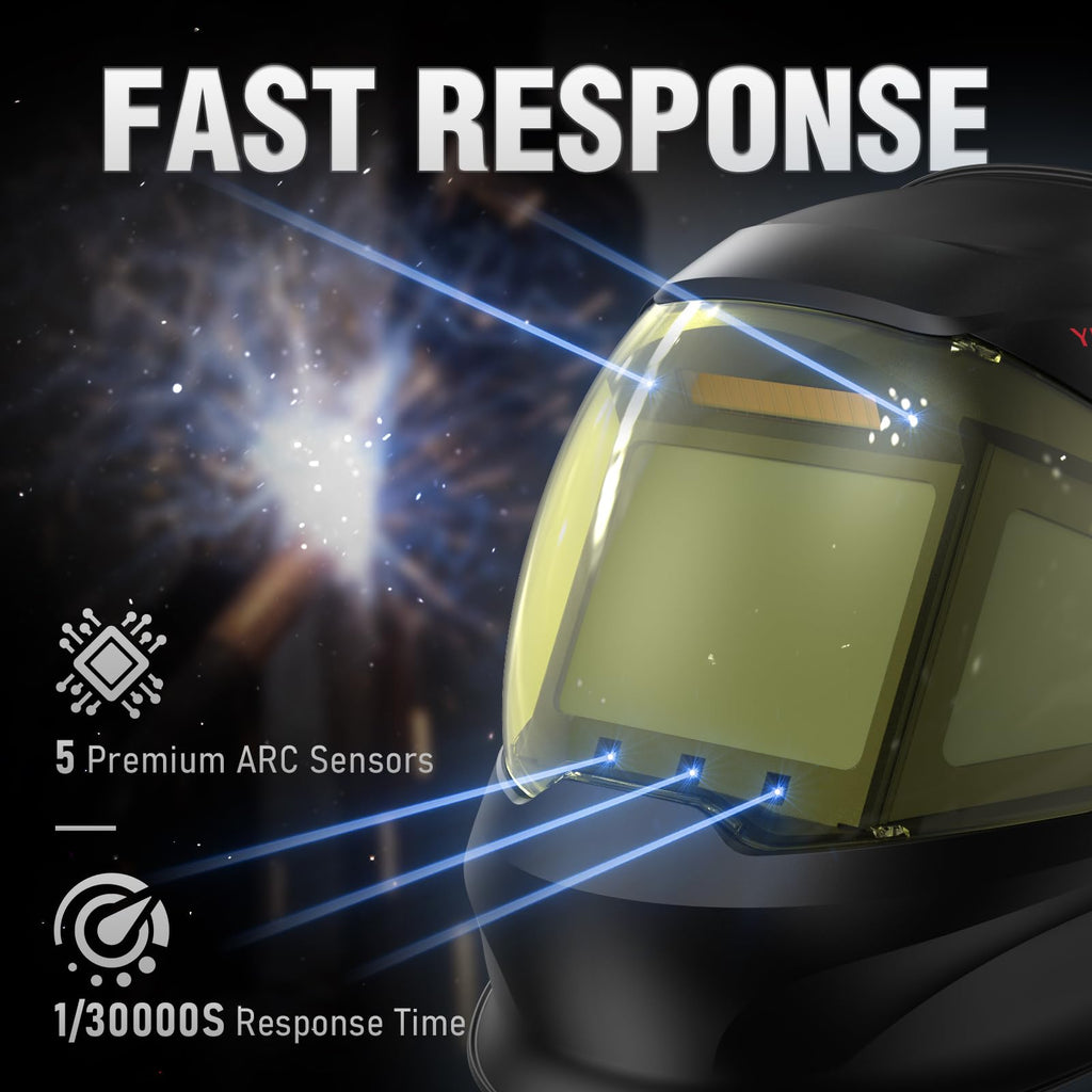 Auto-Adjust Welding Helmet D298