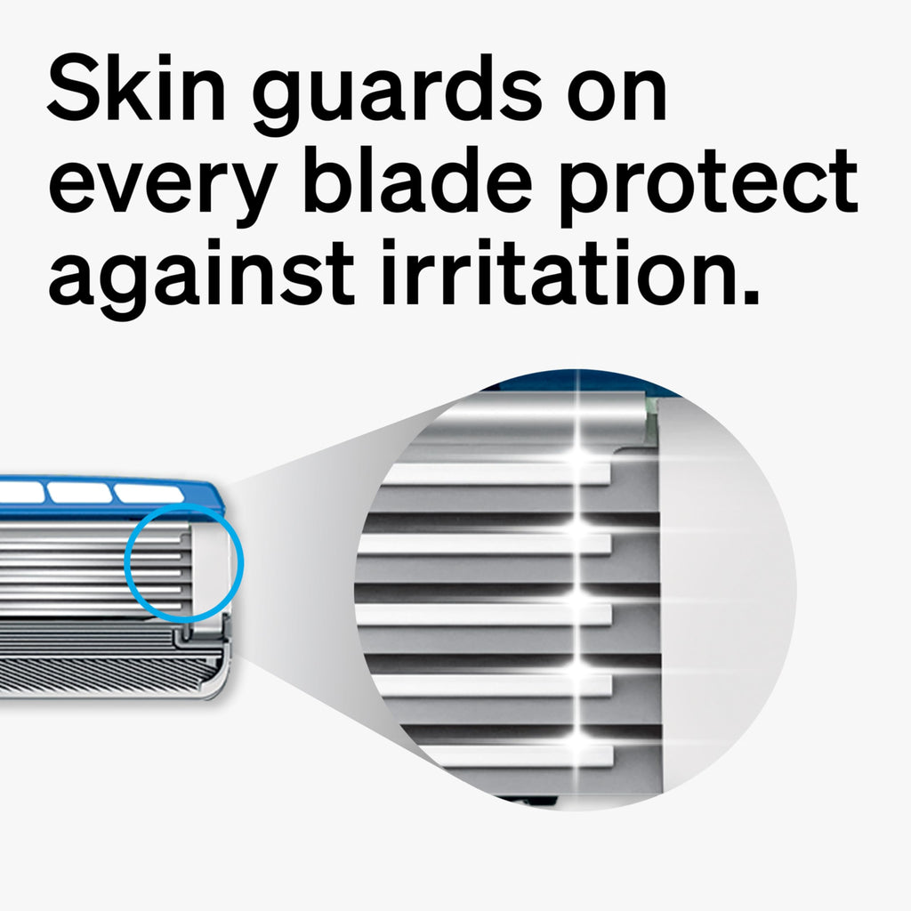 5-Blade Razors Refills, 12 ct B61209