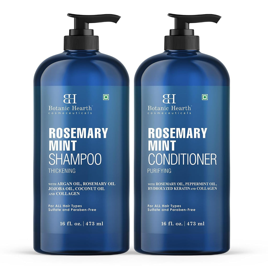 Rosemary Mint Shampoo and Conditioner Set 16 fl oz C5375