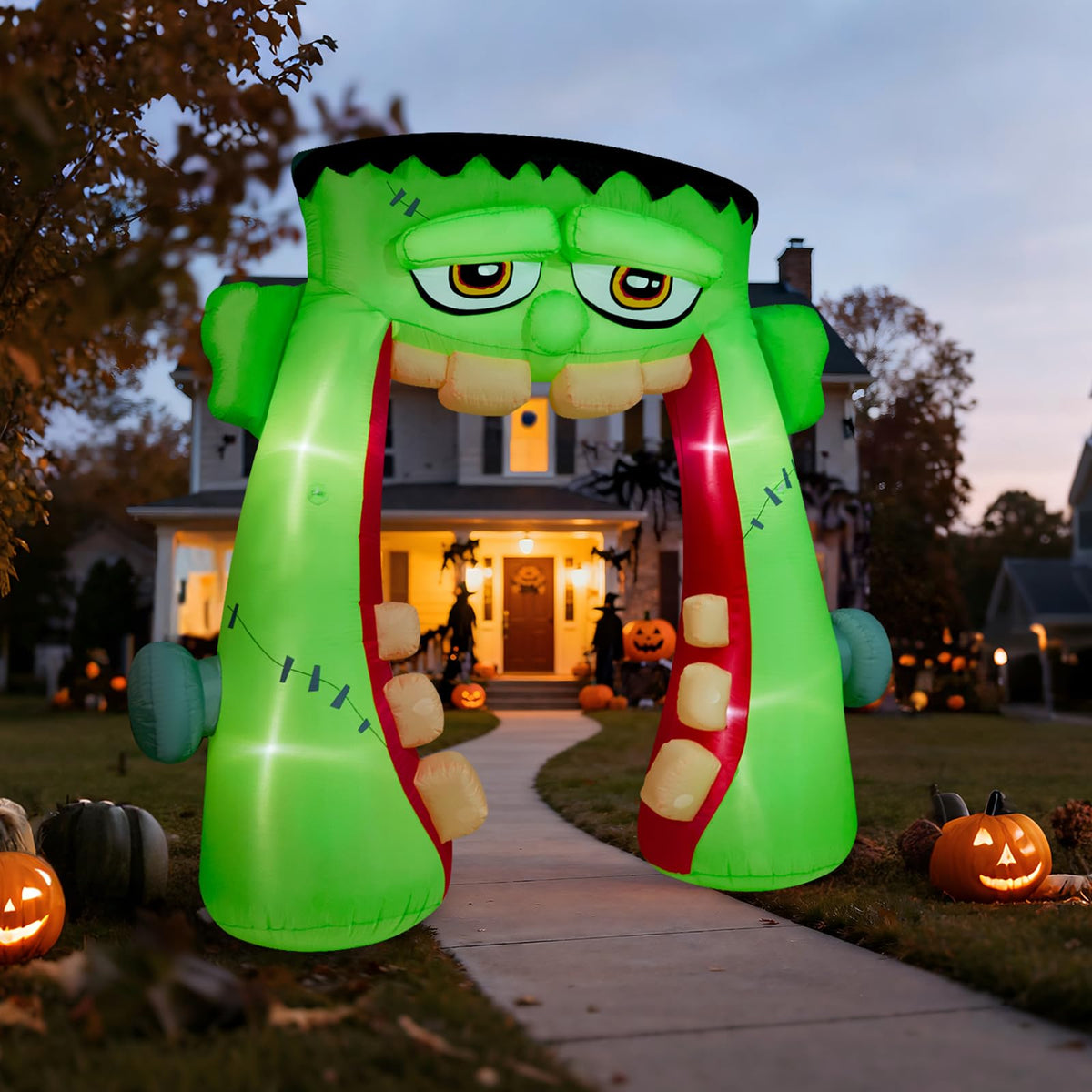10 FT Halloween Inflatables Archway Outdoor Decorations P697024