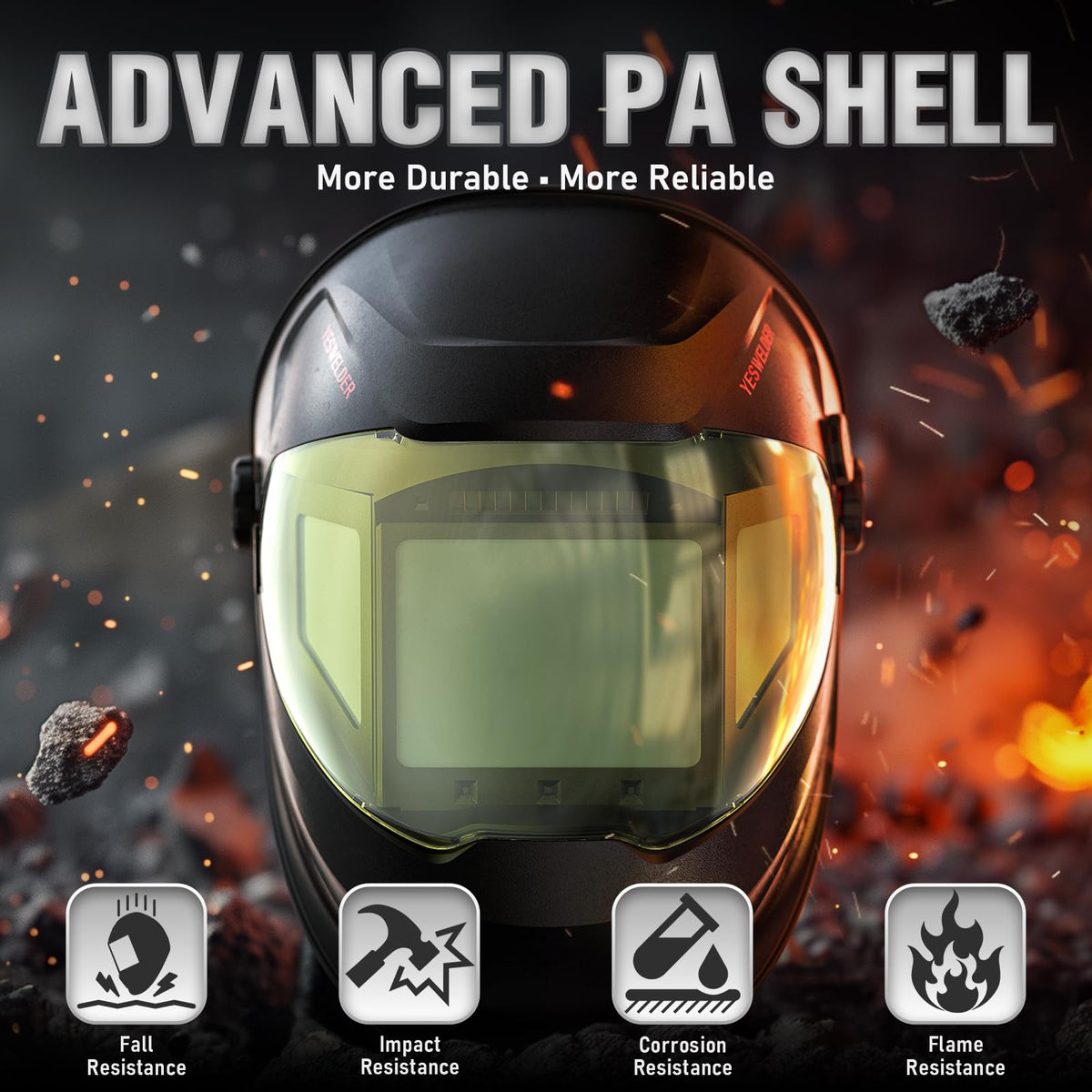 Auto-Adjust Welding Helmet D298
