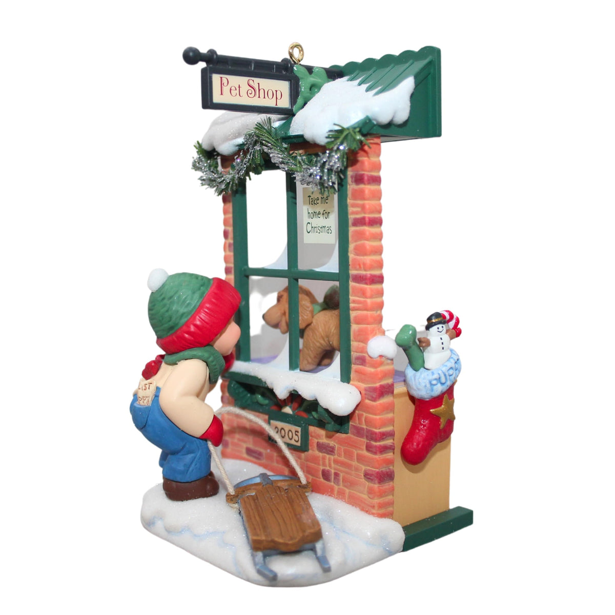 Christmas Window Ornament K82327