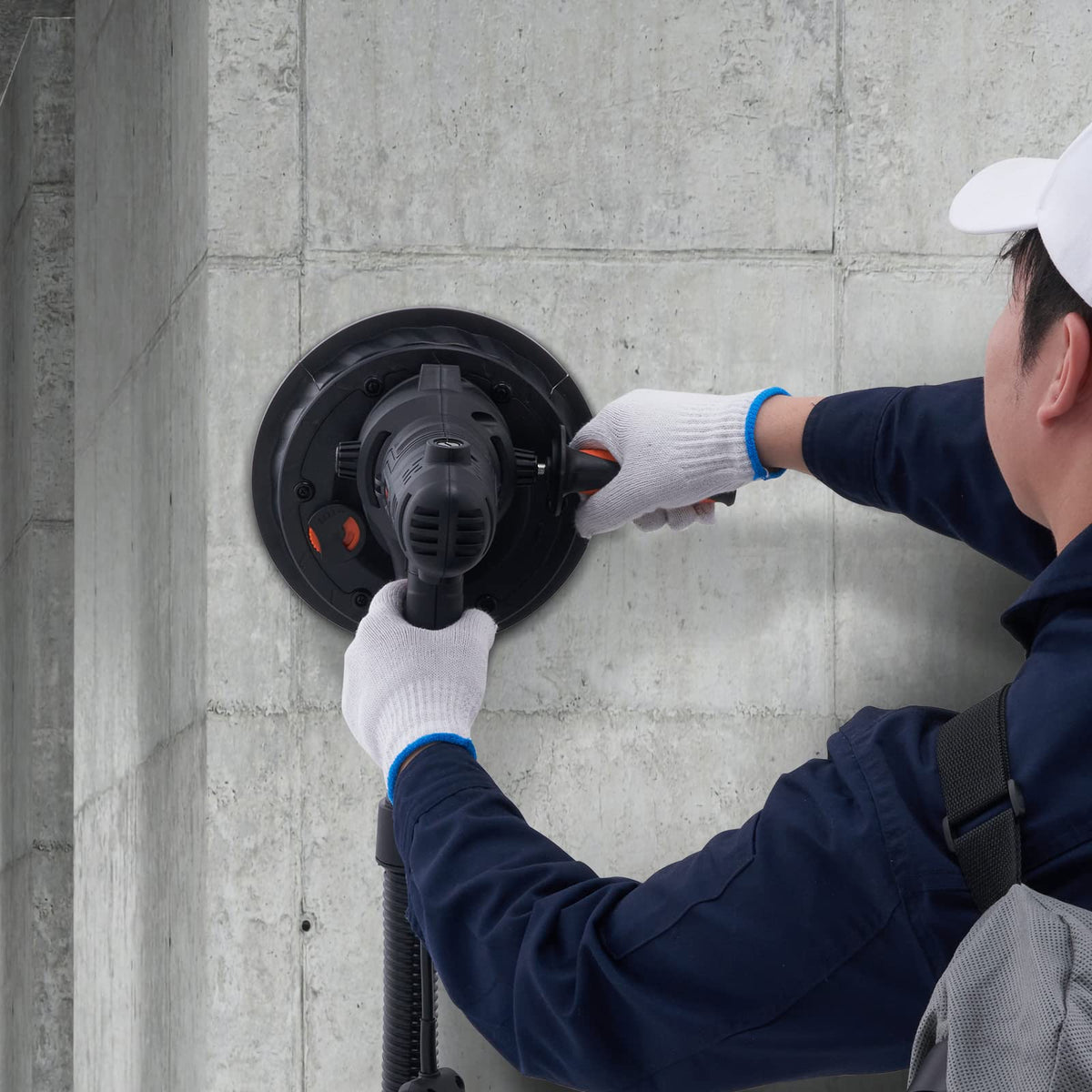 800W Electric Drywall Sander with 12 Sanding Discs I41226