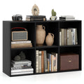 Black 6-Cube 3-Tier Bookcase O520