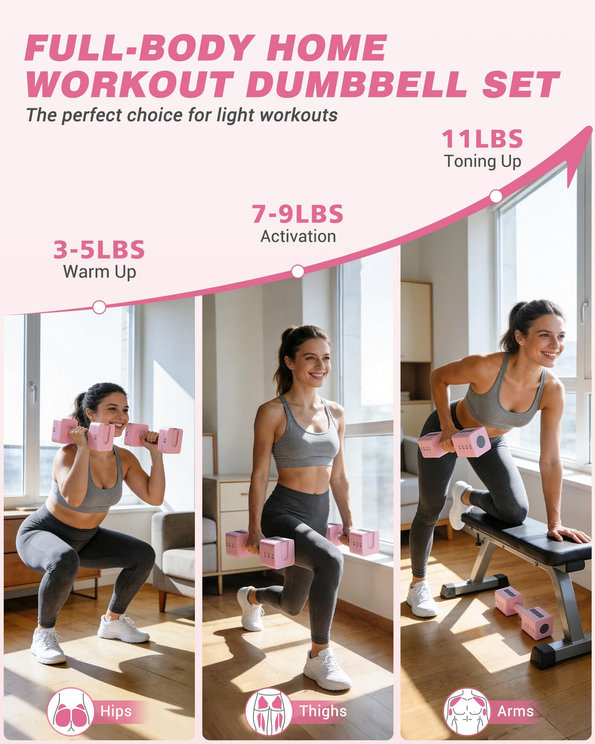 Adjustable Dumbbell Set of 2 K1362