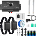 Electric Dog Fence System with 2 Collars V204